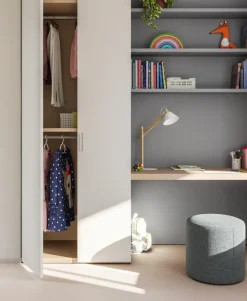 Cameretta Cameretta ponte 39 Mistral con letto a ponte a prezzo Outlet