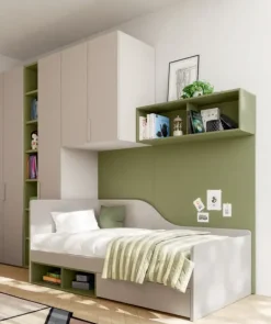 Cameretta Cameretta ponte 37 Mistral con letto a ponte in offerta