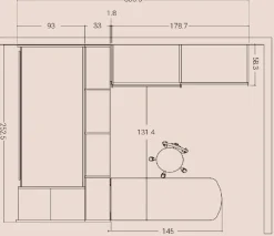 CAMERETTA Cameretta soppalco 6 San martino mobili a PREZZI OUTLET
