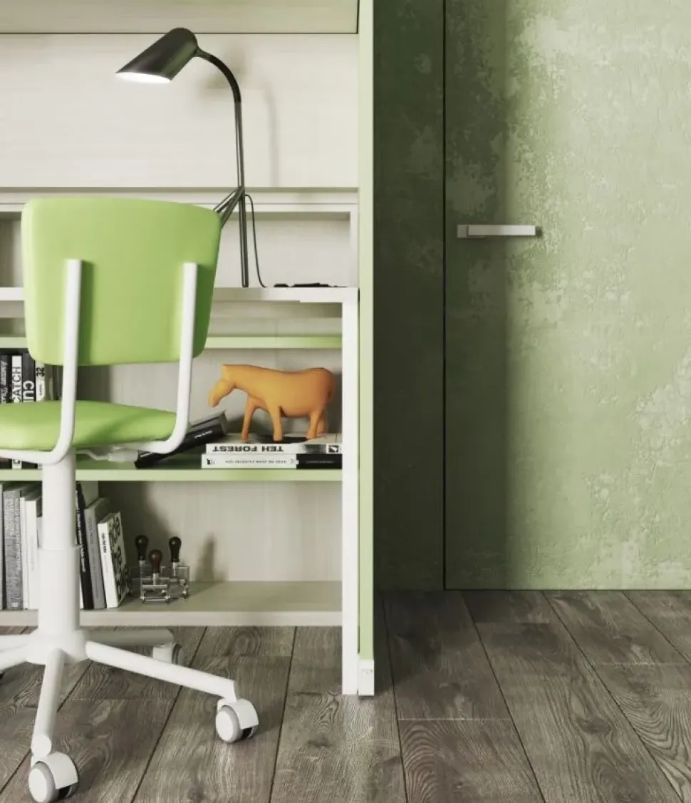 Cameretta Cameretta soppalco 8 San martino mobili con letto a soppalco a prezzo Outlet