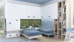 Cameretta Clara Artigianale in laminato materico in Offerta Outlet