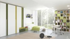 Cameretta Clarissa Artigianale letti a terra a prezzo Outlet