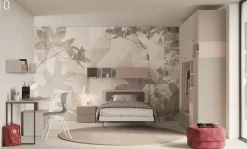 CAMERETTA Collezione esclusiva Cameretta natural wood e cipria SCONTATA a PREZZI OUTLET