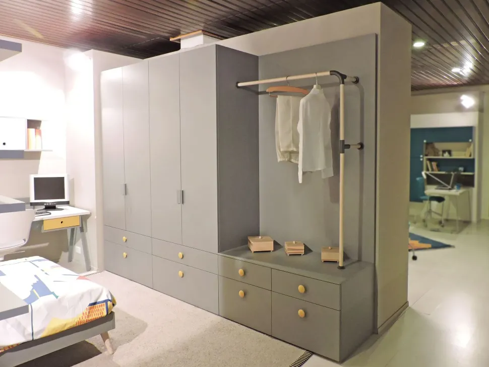 Cameretta Collezione nidi Battistella in laminato opaco a prezzo Outlet