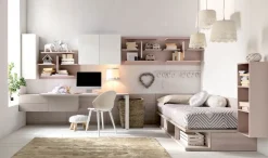 Cameretta Comp. h010 Doimo cityline in laminato materico a prezzo riservato