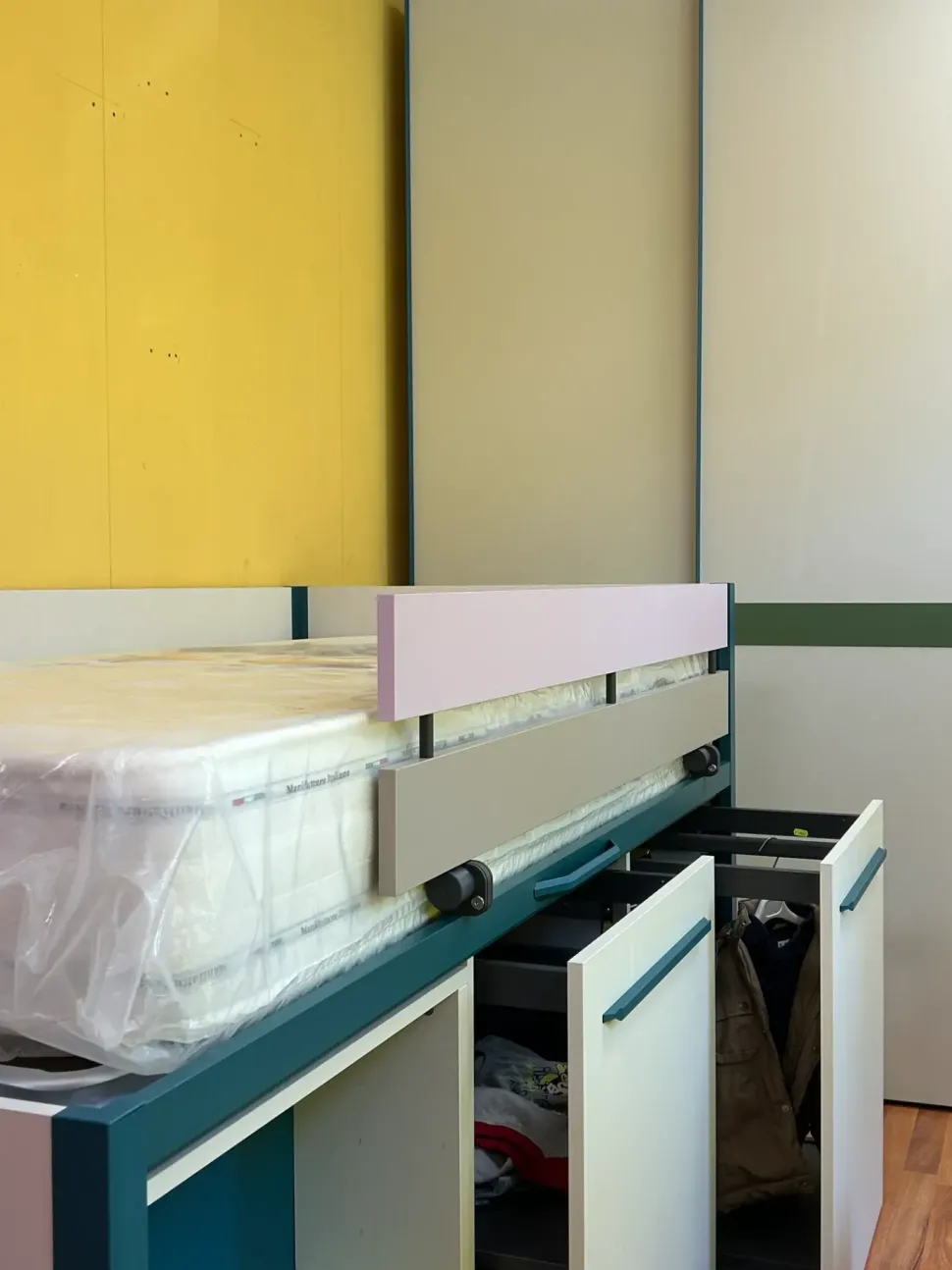 Cameretta Compact Moretti compact camerette con letto a soppalco scontata