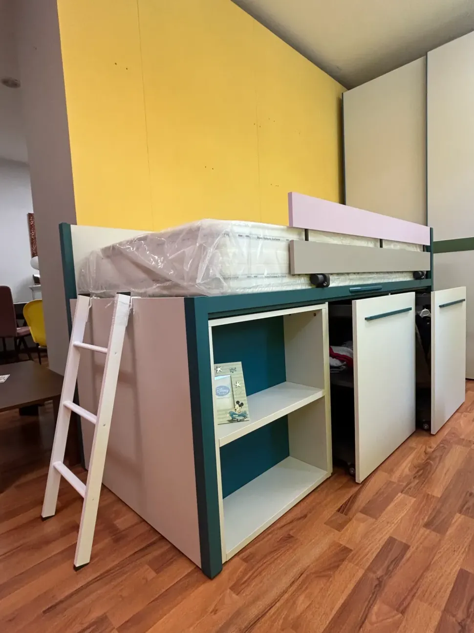 Cameretta Compact Moretti compact camerette con letto a soppalco scontata