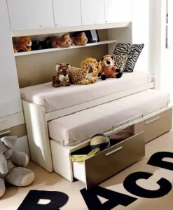 Cameretta Composizione 932 Doimo cityline in laminato opaco a prezzo scontato