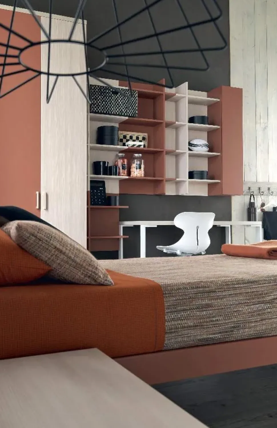 Cameretta Composizione 150 news 1 Doimo cityline letti a terra scontata