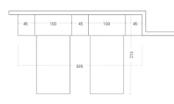 Cameretta Composizione 20 San martino mobili in laccato opaco a prezzo Outlet
