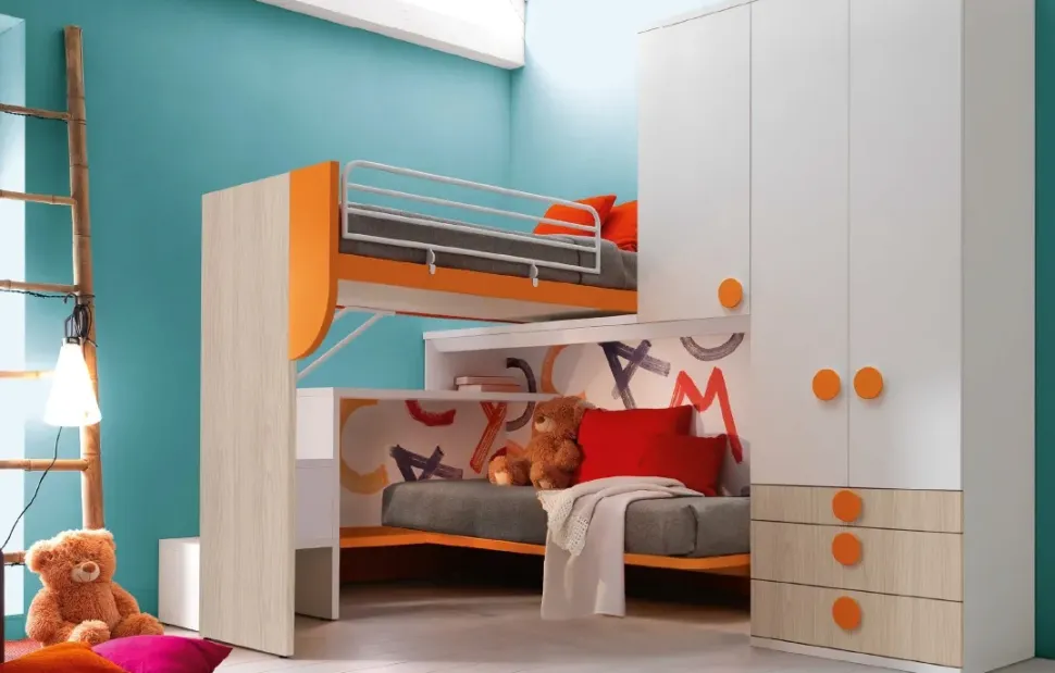 Cameretta Composizione e010 Doimo cityline con un ribasso del 30%