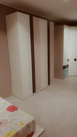 Cameretta Composizione h010 Doimo cityline letti a terra in offerta