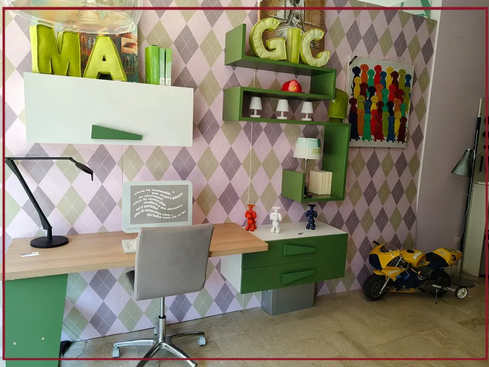 CAMERETTA Composizione moretti compact Moretti compact camerette a PREZZI OUTLET