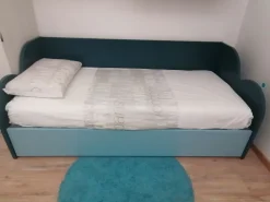 Cameretta Compos.pavone - cielo Moretti compact letti a terra a prezzo Outlet