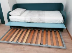 Cameretta Compos.pavone - cielo Moretti compact letti a terra a prezzo Outlet