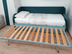 Cameretta Compos.pavone - cielo Moretti compact letti a terra a prezzo Outlet