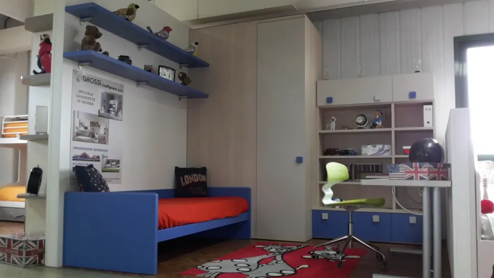 Cameretta con cabina armadio Doimo City Line a prezzi scontati