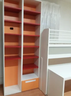 Cameretta Container Dielle con letto a soppalco scorrevole in offerta