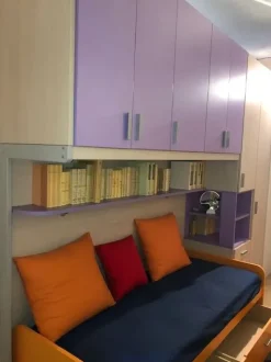 Cameretta Duepuntocinque Ime arredamenti con letto a terra in offerta