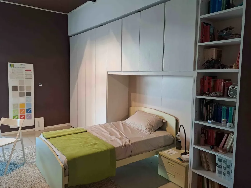 Cameretta duepuntocinque Ime arredamenti in laminato materico a prezzo scontato