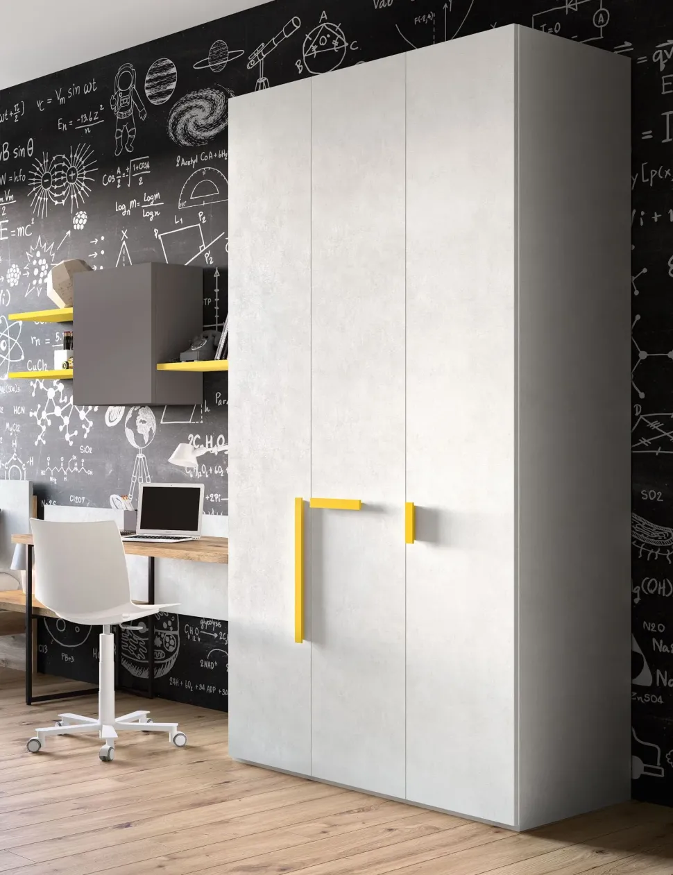 Cameretta Fantasy 116 Zg mobili letti a terra a prezzo Outlet