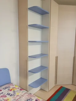 CAMERETTA Fantasy bianco cocco e rovere Zg mobili a PREZZI OUTLET