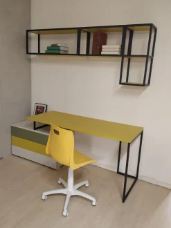 Cameretta Fantasy kavir e verde Zg mobili in laminato opaco a prezzo scontato