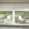 Cameretta Fy19 mz Md work con letto a terra a prezzo scontato