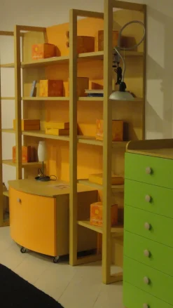 Cameretta Galli Artigianale con letto a terra in offerta