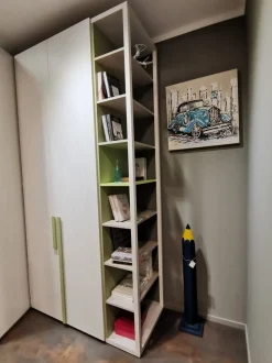 Cameretta Genius Dielle con letto a castello scorrevole scontata