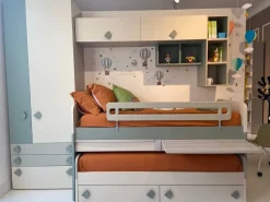 Cameretta Golf love Colombini casa in laminato opaco a prezzo Outlet