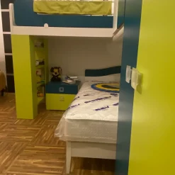 Cameretta Greenblue Zg mobili SCONTATA