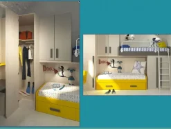 Cameretta Ima Imamobili con letto a terra in offerta