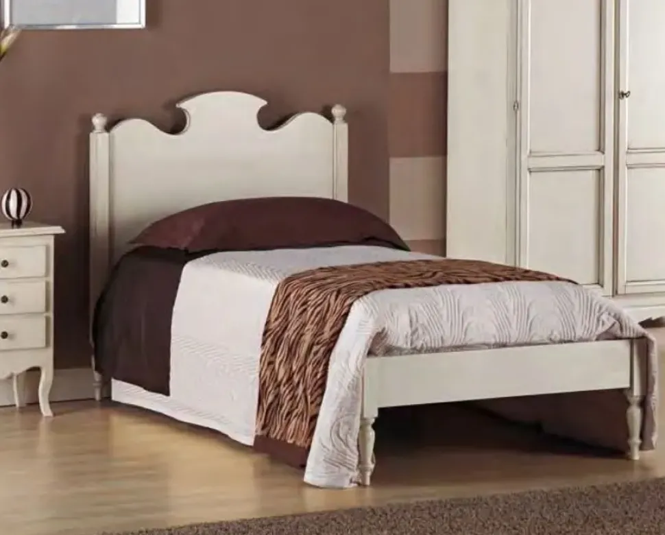 Cameretta in laccato opaco Cameretta singola completa fine produzione Md work scontata a PREZZI OUTLET