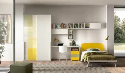 Cameretta in laccato opaco?127 Zg mobili scontata a PREZZI OUTLET