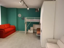 Cameretta in laminato lucido Composizione h120 Doimo cityline scontata a PREZZI OUTLET