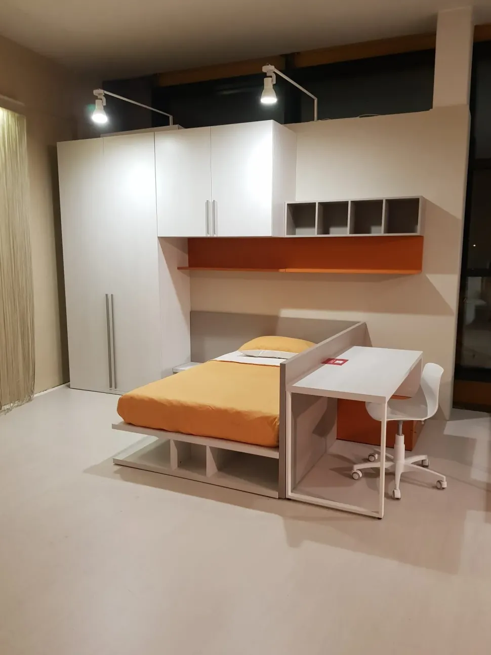 Cameretta in laminato materico Quik Doimo cityline scontata a PREZZI OUTLET