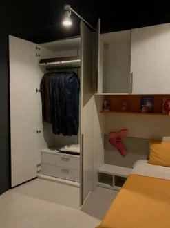 Cameretta in laminato materico Quik Doimo cityline scontata a PREZZI OUTLET