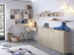 Cameretta in laminato materico C129 Colombini casa scontata a PREZZI OUTLET