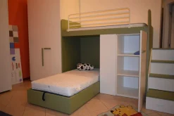 Cameretta in laminato materico Camera mottes room Collezione esclusiva scontata a PREZZI OUTLET