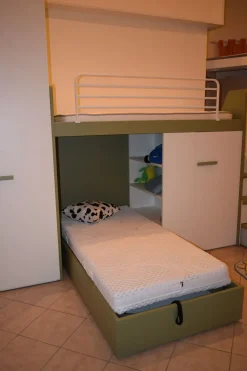 Cameretta in laminato materico Camera mottes room Collezione esclusiva scontata a PREZZI OUTLET