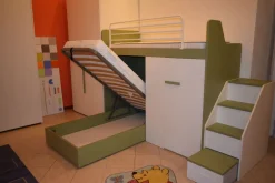 Cameretta in laminato materico Camera mottes room Collezione esclusiva scontata a PREZZI OUTLET