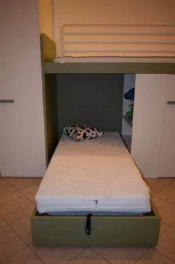 Cameretta in laminato materico Camera mottes room Collezione esclusiva scontata a PREZZI OUTLET