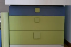 Cameretta in laminato opaco Geo Doimo cityline scontata a PREZZI OUTLET