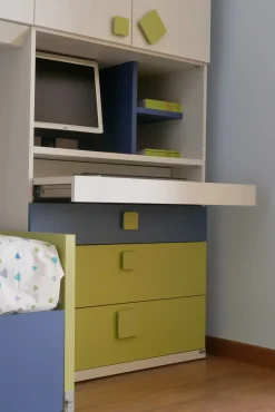 Cameretta in laminato opaco Geo Doimo cityline scontata a PREZZI OUTLET