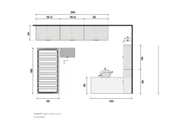 Cameretta in laminato opaco Gigi 6 Artigianale scontata a PREZZI OUTLET