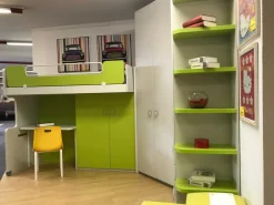 Cameretta in laminato opaco Oliver Zg mobili scontata 70%