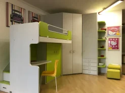 Cameretta in laminato opaco Oliver Zg mobili scontata 70%