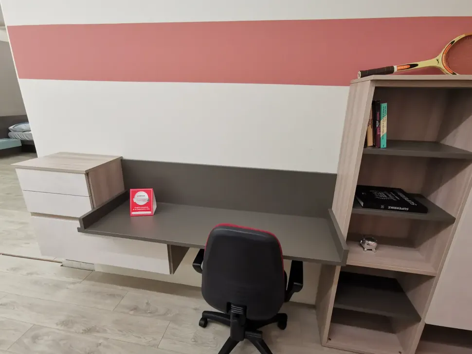 Cameretta in laminato opaco Young Ime arredamenti scontata a PREZZI OUTLET