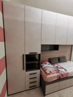 Cameretta in laminato opaco Young Ime arredamenti scontata a PREZZI OUTLET